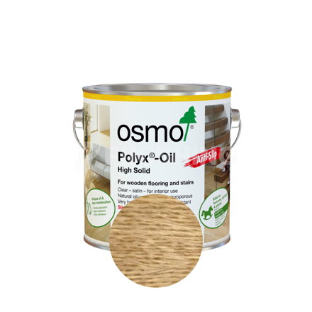 Osmo Tvrdý voskový olej protišmykový 3088 Bezfarebný