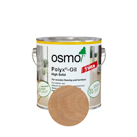 Osmo Tvrdý voskový olej FAREBNÝ 3067 svetlosivá