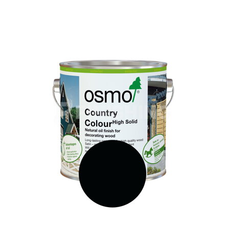 Osmo Vidiecka farba 2703 Čierno-sivá