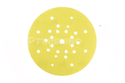 Mirka®Yellow Abrasive Soft Grip Ø 225 mm Grip 27 Holes 25/pack