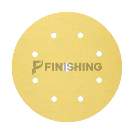 Gold Ø 200 mm Grip 9 Holes 50/pack