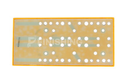 Backing Pad 81x165mm for DEOS 353 50-dier Medium