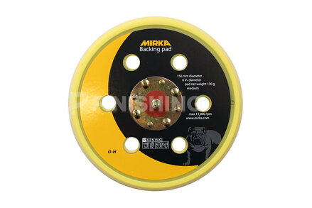 Oporná podložka 150 mm 5/16" PSA 6-dier stredná