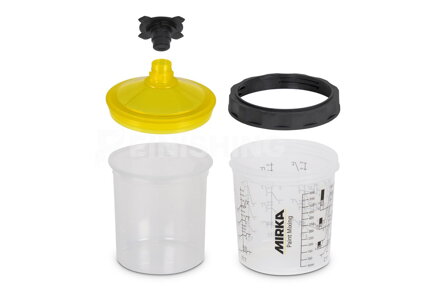 Paint Cup System 180ml Filter Lid 190µm 50/Bal