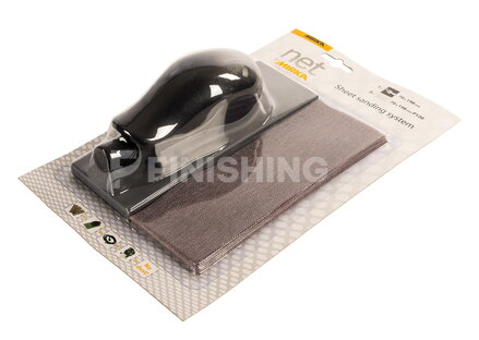 Brúsny blok 70x198mm Grip 22-dier+3 pásiky P120 sivý