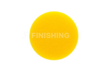 Polishing Foam Pad Ø 85 mm Yellow Flat 2/Pack