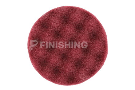 Polishing Foam Pad Ø 85 mm Burgundy Waffle 20/Pack