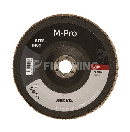 Lamelový kotúč M-PRO 180x22mm Inox ZIR 10/bal