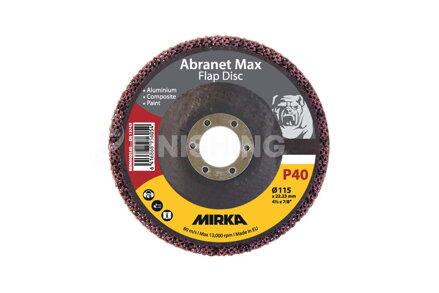 Abranet Max Flap kotúč T29 115mm ALOX 10/bal