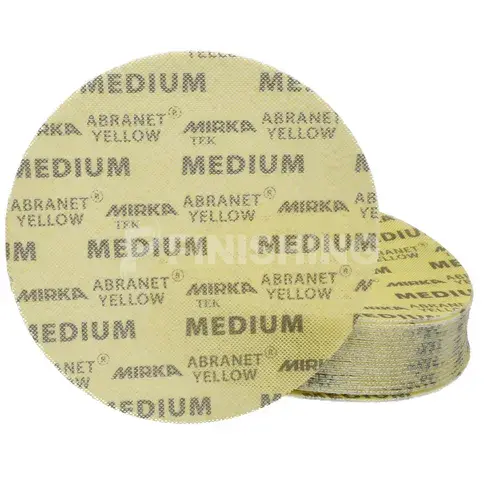 Abranet® Yellow Ø 225 mm Grip 20/Pack