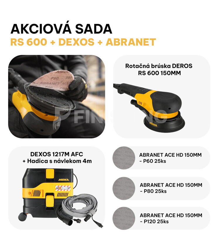 SADA RS 600 + DEXOS + ABRANET ACE HD