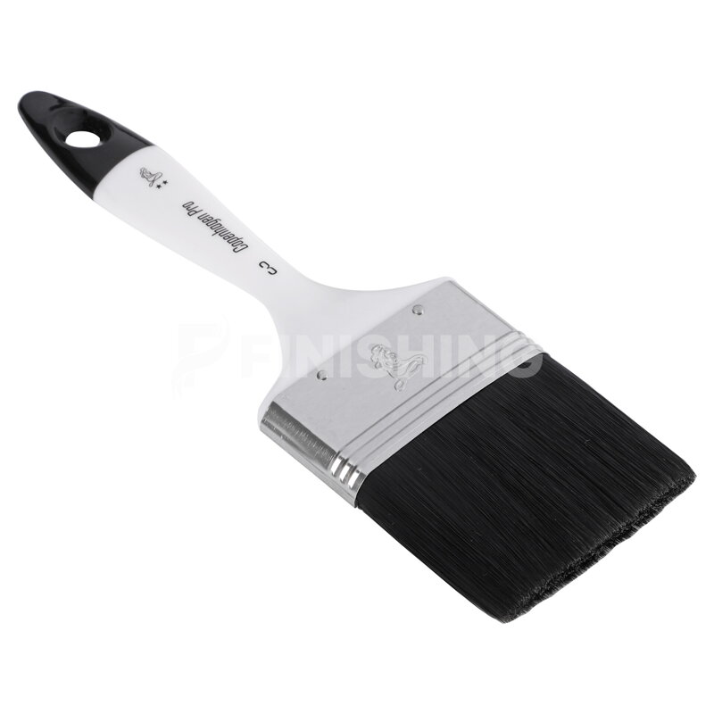 Copenhagen Pro Universálny plochý štetec 2*, No. 3, Syntetické vlákno,plná plastová rukoväť