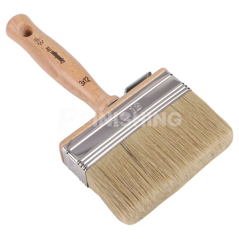 "Copenhagen Pro CLASSIC Blokwitter štetec  5*, No. 3x12, Zmes bielych čínskych štetín,  drevená rukoväť"