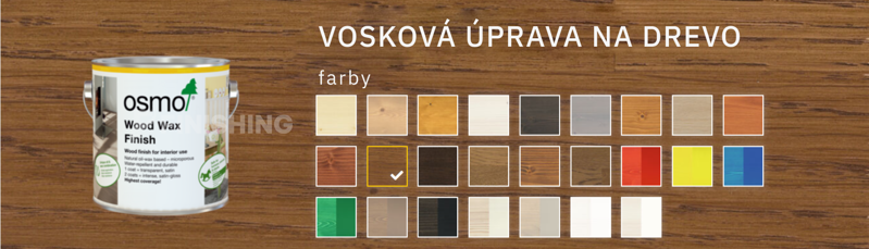 Osmo Dekoračný vosk transparentný 3143 koňak