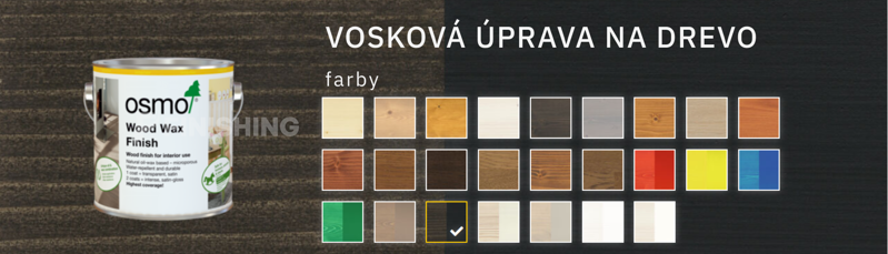 Osmo Dekoračný vosk Intenzívny 3169 čierny