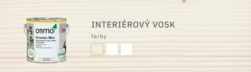 Osmo Interiérový vosk 7393