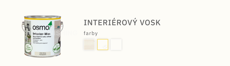 Osmo Interiérový vosk 7394