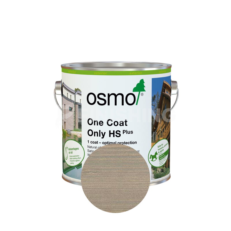 Jednovrstvová lazúra HS PLUS 9212 Strieborný topoľ