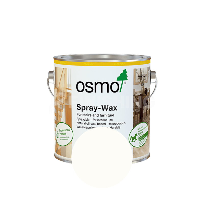 Osmo Dekoračný vosk na aplikáciu striekaním 3055 - Biely krycí