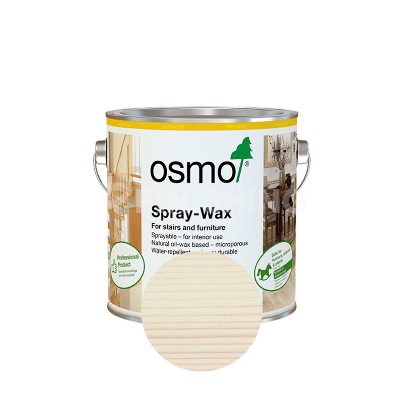 Osmo Dekoračný vosk na aplikáciu striekaním 3066 - Biely transparentný