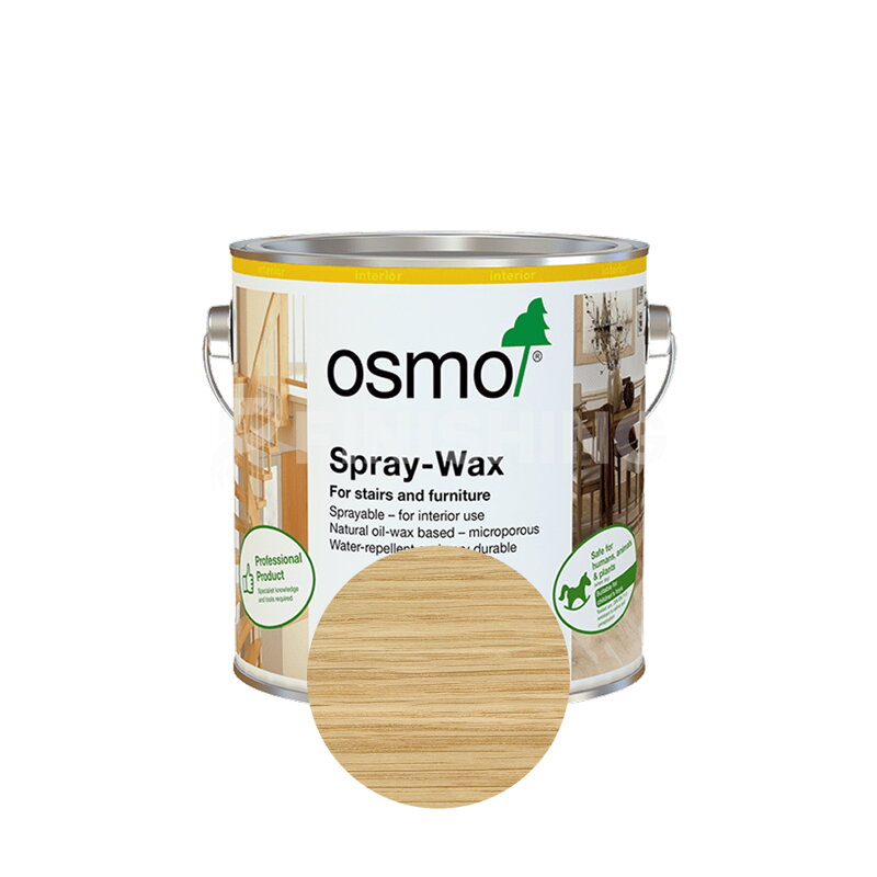 Osmo Dekoračný vosk na aplikáciu striekaním 3086 - Bezfarebný lesklý