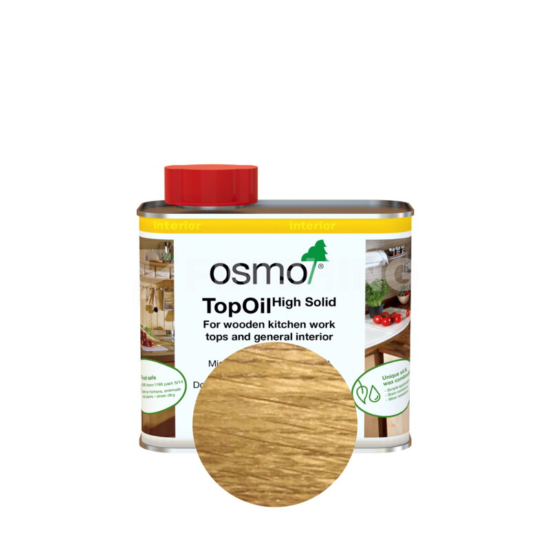 Osmo Top olej 3028 Bezfarebný polomatný