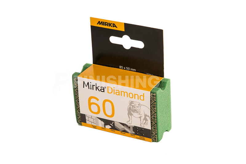 Brúsna hubka Diamant 85x50mm 60 Zelená
