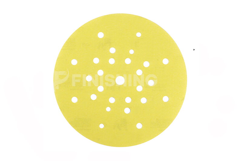 Mirka®Yellow Abrasive Soft Grip Ø 225 mm Grip 27 Holes 25/pack