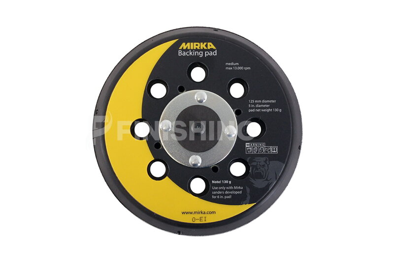 Backing Pad Net 125mm 5/16" Grip 28-dier 130g Medium