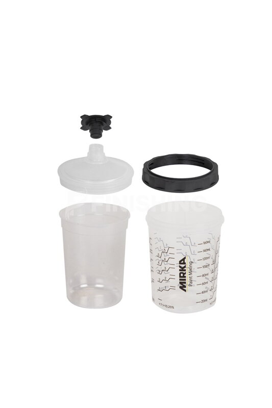 Paint Cup System 400ml Filter Lid 125µm 50/Bal
