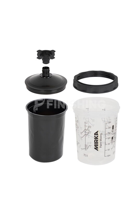 Paint Cup System UV 650ml Filter Lid 125µm 50/Bal