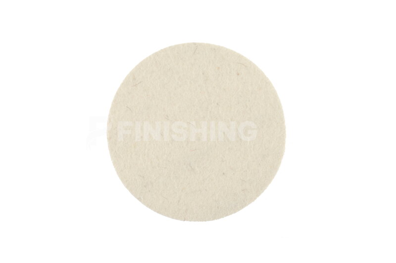 Polishing Felt Pad Ø 125 mm White 2/pack