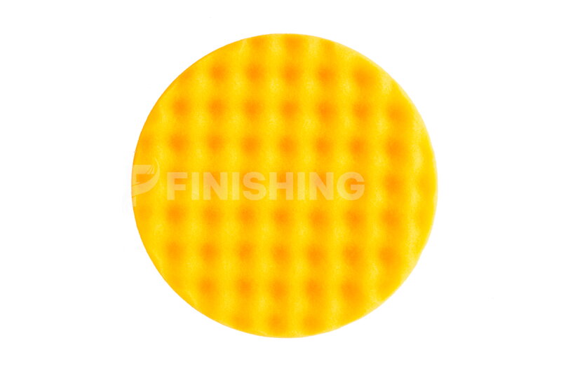 Polishing Foam Pad Ø 150 mm Yellow Waffle 2/Pack