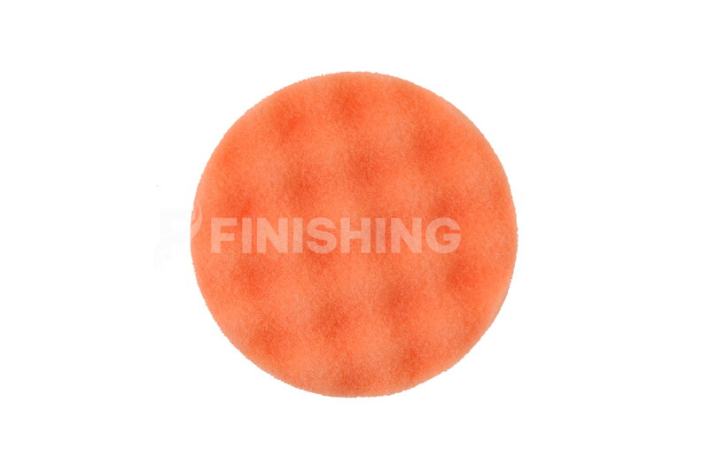 Polishing Foam Pad Ø 85 mm Orange Waffle 2/Pack