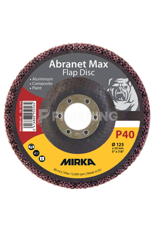 Abranet Max Flap kotúč T29 125mm ALOX 10/bal