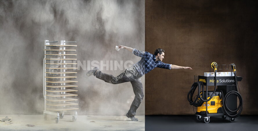 Prechod z  prašného prostredia na bezprašné