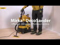 DecoSander 80 x 230 mm / 225 mm s taškou a hadicou